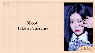 IZONE  Panorama Easy Lyrics [upl. by Shannah]