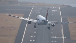 EXTREME CROSSWIND landings compilation ll 40 minutes [upl. by Onafets]