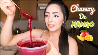 HOW TO MAKE HOMEMADE CHAMOY DE MANGO [upl. by Corydon160]