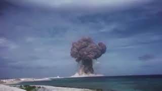 Historical Nuclear Bomb Explosion Footage With Realistic Sound [upl. by Egreog]