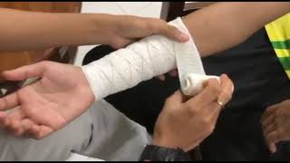 Tutorial Reverse Spiral Bandage [upl. by Dust]