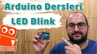 Arduino ile Led Yakmak  Blink Uygulaması 2 [upl. by Ydnih]