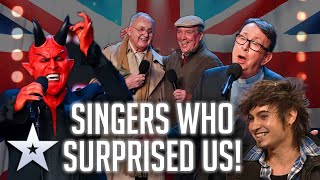 Singers who SURPRISED us  Britains Got Talent [upl. by Tychonn]