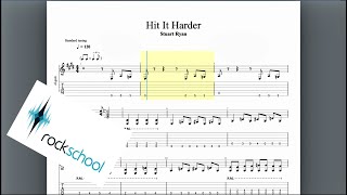 Hit It Harder Rockschool Grade 2 Guitar [upl. by Calderon]