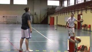 Fundamentos técnicos de baloncesto  El Pase [upl. by Strohben]