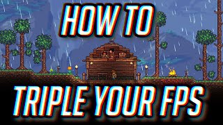 How To Increase FPS In Terraria 1 4 [upl. by Phaih10]