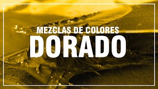 COMO HACER EL COLOR DORADO 🥇 Mezclas de Colores Paso a Paso [upl. by Marcie89]