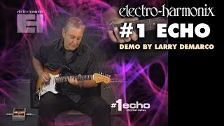 ElectroHarmonix 1 Echo Digital Delay Pedal Demo by Larry DeMarco [upl. by Ori]