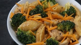 Cheesy Chicken And Broccoli Pasta [upl. by Karlie]