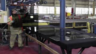 Pilkington Float Glass Process [upl. by Atiuqin]