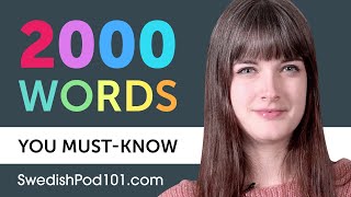 2000 Words Every Swedish Beginner Must Know [upl. by Aleakam]