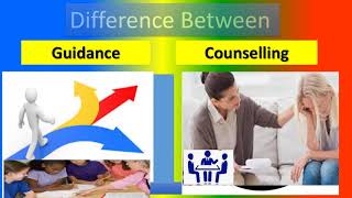 Difference Between GUIDANCE AND COUNSELING [upl. by Nitsu569]