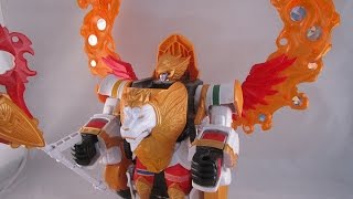 Retro Review Manticore Megazord Power Rangers Mystic Force [upl. by Publias]