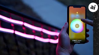 Review Philips Hue HomeKit Outdoor LightStrip [upl. by Yesrod]