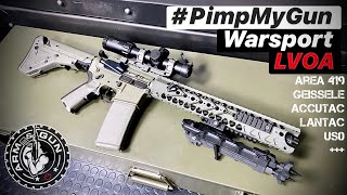 Warsport LVOA SBR  PimpMyGun  Area 419 AccuTac USO Lantac Geissele Phase 5 [upl. by Tiedeman]