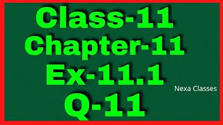 Ex111 Q11 Class 11  Conic Section  NCERT Math [upl. by Samuel522]