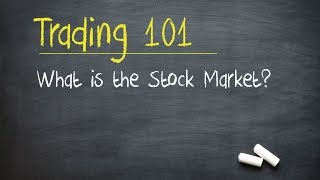 Trading 101 What is the Stock Market [upl. by Kelila]