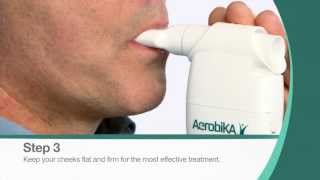 How to Use the Aerobika Oscillating Positive Expiratory Pressure Therapy System [upl. by Cecilius]