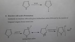 IMIDAZOLE Synthesis Reactions and Medicinal uses [upl. by Brownley]