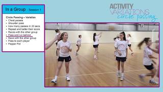 Netball Advantage Coaching Course 101 Unit 4  Training Variation [upl. by Eeb]