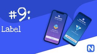 NativeScript Tutorial 9 Label [upl. by Morven]