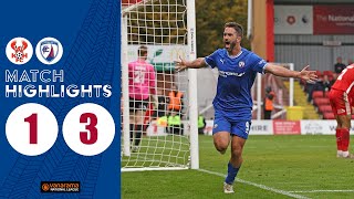 HIGHLIGHTS  Kidderminster Harriers 13 Spireites [upl. by Ecad]