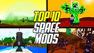 Top 10 Minecraft Space Mods [upl. by Bal]