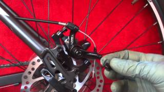 CHANGE FIT TEKTRO NOVELA MECHANICAL BICYCLE BIKE DISC BRAKE PADS [upl. by Oicirbaf]