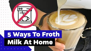 How To Froth Milk At Home Best Milk Frothers Review [upl. by Tigdirb]