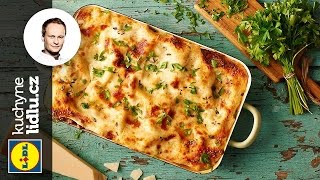 Lasagne s mletým masem a ořechy  Marcel Ihnačák  RECEPTY KUCHYNE LIDLU [upl. by Brace]