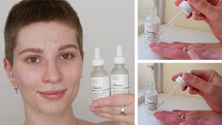 How to use The Ordinary Hyaluronic Acid and Niacinamide [upl. by Gonzales]