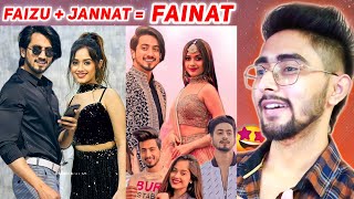 Reaction on Fainat  Mr Faisu and Jannat Zubair Reaction [upl. by Dnalyaw]