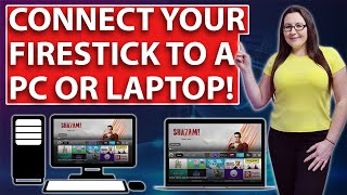 HOW TO CONNECT YOUR PC OR LAPTOP TO YOUR AMAZON FIRESTICK  COPY FILES  INSTALL APPS [upl. by Carolle224]