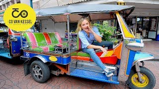 How to use a Tuk Tuk in BANGKOK Co van Kessel guide [upl. by Ping]