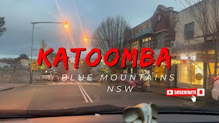 KATOOMBA  NSW AUSTRALIA  EVENING DRIVING TOUR [upl. by Hume]