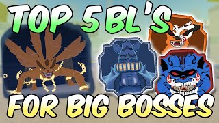 BEST 5 BLOODLINES FOR BOSS FARMING  Shinobi Life 2 [upl. by Oidualc]