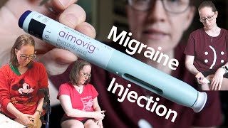 Watch Aimovig Injection for Migraine Disease [upl. by Ynomrah948]