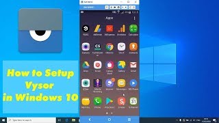 How To Install Vysor in Windows 10  How to mirror Android to PC with USB cable [upl. by Noswal823]