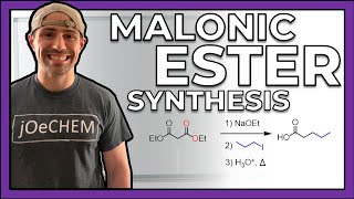 Malonic Ester SynthesisMechanism and Examples [upl. by Adabelle]