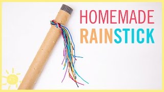 DIY  Rainstick Fun Kid’s Craft [upl. by Sokil631]