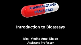 Introduction to Bioassay [upl. by Hsakiv]