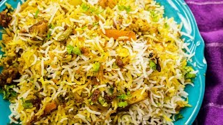 Biryani Recipe  Restaurant Style Hyderabadi Veg Dum Biriyani Recipe [upl. by Lennard632]