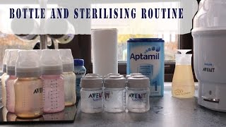 Bottle Sterilising Routine [upl. by Nelie275]