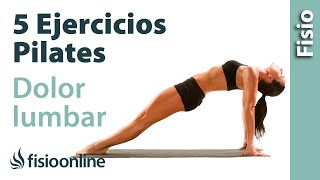 5 ejercicios de Pilates para dolor lumbar [upl. by Berg]