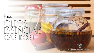 Descubra a receita para ÓLEOS ESSENCIAIS essência para ambientes e aromaterapia [upl. by Liatnahs]