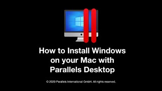 How to install Windows on your Mac with Parallels Desktop  at no cost to you [upl. by Stephen]