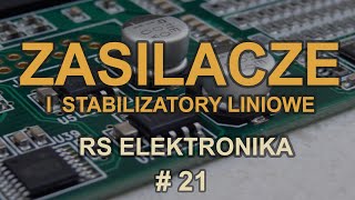 Zasilacze i stabilizatory liniowe RS Elektronika  21 [upl. by Llevrac]