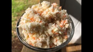 COLE SLAW homemade that tastes like KFC [upl. by Faustena]