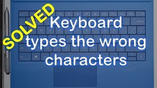 How to Solve keyboard typing wrong characters  windows [upl. by Aday]