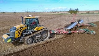 Challenger 775E Ploughing With Our 10 Furrow Plough [upl. by Eliam]